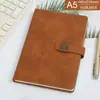 Cuaderno A5 Personalizado para Negocios, Oficina, Cultura, Estudiantes, Alto Atractivo Estético, con Hebilla, Diario, Bloc de Notas, Planificador al por Mayor