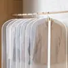 Capa de Poeira para Pendurar Roupas Saco para Roupas Doméstico Transparente Capa para Terno Saco de Poeira para Casaco Guarda-roupa Pode Pendurar Roupas Capa de Poeira
