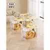 Caixa de armazenamento para bonecas, tubo mágico de armazenamento de brinquedos de pelúcia, caixa organizadora transparente, bolsa/caixa de armazenamento para bonecas de grande capacidade
