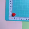 Corazón de resina brillante y regordete en forma de corazón de amor Accesorios para joyería DIY Accesorios para el cabello de niña Pasador Materiales hechos a mano