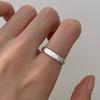 Anel de combinação de textura de borboleta com diamante flash de prata esterlina S925, estilo fada doce e suave, anel de luxo requintado e leve para mulheres