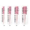 Peine de Rodillo Platinum Fly de Cuatro Colores Multimodelo Peine Redondo Peine para Secado de Cabello Peine Rizador Tubo de Aluminio Resistente a Altas Temperaturas Peine de Rodillo Peine de Aire Peine Voluminizador