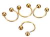 Amazon Joyería Europea y Americana Transfronteriza para Piercings Barra en C con Forma de C con Bola Stud para Ceja Barra de Herradura Joyería de Acero Inoxidable Pendiente de Oreja Bola Redonda