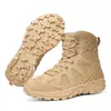 Botas tácticas de caña alta de gran tamaño para hombre de Amazon transfronterizas, resistentes al desgaste, antideslizantes, botas de montaña para fuerzas especiales de exterior, tallas 39-47