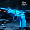 Encendedor Creativo en Forma de Pistola Chorro Directo Llama Azul Láser Infrarrojo 2 en 1 Lanzallamas Encendedor de Cigarros Modelo Nuevo