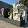 Qk1328 Máquina Herramienta CNC Torno para Roscado de Tuberías Torno para Roscado de Tuberías Doble Plato 1328 Gran Apertura CNC Roscado de Tuberías