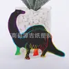 Pintura de Rascar Creativa DIY para Niños Tarjeta de Rascar Graffiti Colorido Navidad Pascua Halloween Dinosaurio Pintura de Rascar
