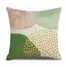 Funda de Almohada Estilo Morandi Abstracto Simple Transfronteriza Funda de Almohada Estampada de Lino Funda de Almohada Decorativa para el Hogar Amazon