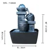 Muro cortina de agua accesorios de agua corriente balcón europeo partición de suelo acuario de agua corriente humidificador circulante empresa grande