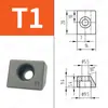 Bloco de Travamento para Trilho Guia Linear Bloco de Fixação para Trilho de Máquina-Ferramenta Placa de Pressão Ponte de Rolamento Tipo k3y4y5t1t2t3 Bloco de Cunha