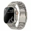 Adequado para Pulseira de metal titânio para Apple Watch 38mm 42mm Pulseira de metal para smartwatch Homem de Ferro