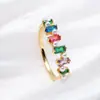Pendientes de Moda de Lujo Ligero Transfronterizos Europeos y Americanos con Incrustaciones de Circonita de Colores, Clips para Orejas Chapados en Oro, Diseño de Nicho, Pendientes de Gama Alta
