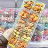 Pinzas para el Cabello Temáticas de Hamburguesa de Celebridad de Internet, Pinzas Laterales Originales para Niñas, Al Por Mayor en Stock
