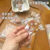Venda Direta da Fábrica Sacos Autoadesivos Foscos com Bolinhas Brancas Sacos para Embalagem de Nougat e Biscoitos Sacos Autosselantes com Flocos de Neve para Doces e Massas em Estoque