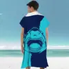 Bata de Playa Personalizada Bata de Baño Best-Seller de Amazon para Adultos Toalla de Baño con Capucha Toalla de Playa Absorbente Engrosada Bata de Baño para Nadar
