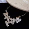 Colar Empilhável Simples Europeu e Americano Moda Versátil Corrente de Clavícula de Alto Nível Colar Tendência Nicho Personalizado para Mulheres