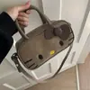 Bolsa de Mão Gatinho Retro Fofa para Mulheres, Nova para Outono e Inverno, Fosca, Luxo Acessível, Bolsa de Ombro para o Dia a Dia e Família, Bolsa Transversal Infantil