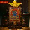 Estatua de Protectores del Dharma de Nepal Pintura Decorativa Thangka Rey Xizang Kong Kong Tendencia de Mano a Bodhisattva Thangka Pintura Colgante de Buda