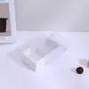 Cajas de Embalaje en Stock, Cajas Plegables, Cajas Transparentes Frosteadas para Pasteles de Yema de Huevo, Cajas para Pasteles de Nieve, Cajas para Productos Horneados, Cajas para Postres para Llevar