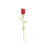 Nuevo broche de flor de rosa roja para mujer, corsage de alta gama de moda, accesorio de tulipán para abrigos y trajes, alfiler exquisito