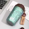 Copo Térmico Kuangdi de Titânio Puro para Meninos e Meninas, Caneca de Café Casual de Alta Qualidade, Copo de Presente Exquisito, Copo de Água de Luxo de Alta Qualidade