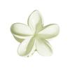 2024 nova cor outono e inverno frangipani presilha de pegar cabelo metade da cabeça presilha de tubarão acessório de cabelo atacado