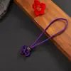 Colgante Nuevo para Coche Nudo Wenchang Nudo Chino Colgante con Borla Accesorios DIY Bolsita de Aromas Regalo Nudo Chino Pequeño Venta al por Mayor