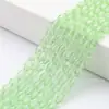 Contas de cristal facetado de alta qualidade imitação AAA importadas contas de vidro em forma de oliva 8*11 materiais para presentes criativos
