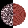Cordones Reflectantes Redondos de Poliéster Kurokin 3m Coco Cielo Estrellado Yeezy350 Coco 500 Cordones para Botas Martin