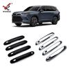 Adecuado para 24 Toyota Grand Highlander moldura modificada de manija de puerta para Grand Highlander