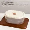 Caja Conservadora de Frutas y Verduras para Refrigerador Ovalada de Gran Capacidad Transparente Caja de Almacenamiento Cocina Caja de Almacenamiento de Huevos Frutas Comida con Tapa