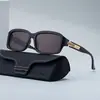 Nuevas Gafas de Sol Polarizadas Cuadradas de Marco Pequeño de Moda Europea y Americana 2025 para Hombres, Gafas de Sol Retro Personalizadas con Protección Solar para Hombres Transfronterizas