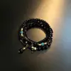 Pulsera de cuentas bohemia multicapa, pulsera de estilo étnico con estrella de mar y concha estilo vacacional, joyería para mujer al por mayor