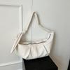 Moda Transfronteriza Súper Popular Nicho Bolso Plegado Mujer Nuevo Modelo 2026 Versátil Bolso de Hombro Cruzado para Viaje Bolso Croissant