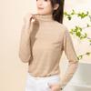 Nueva camisa básica 1030 para mujer, sexy, de encaje, de alta gama, elegante, de moda, otoño e invierno, de manga larga, estilo occidental, camisa pequeña para mujer