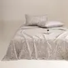 Lençol de Cama Espesso Classe A 100% Algodão Escovado de Inverno, Estilo Nórdico Lençol de Cama de Solteiro e Casal, 100% Algodão Puro, Espessado, Delicado e Amigo da Pele