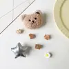 Charms para sapato Croc DIY corrente de pulseira de flor de pérola tridimensional flor de sapato estilo balé removível acessório de sapato decoração
