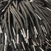 Cuerda Redonda Negra Encriptada de 32 Lingotes 1.3 m Cuerda para Cintura de Pantalón Cuerda para Sombrero Cuerda para Suéter Cuerda para Ropa Cabeza de Plástico Cabeza de Metal