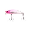 Señuelo Luya Colorido Diez colores Nuevo Mino Sumergido Simulación Plástico Señuelo Falso 5.6cm5g Tapping Raya Blanca Señuelo Acolchado