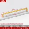 Mango de aleación de aluminio sólido engrosado Manija moderna minimalista para puerta de gabinete, armario, cajón Mango en forma de U Agujero Doble Agujero Único Acabado de Oxidación
