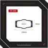 Adequado para BMW Bmwe90/E92/E93 Série 3 Antiga Moldura do Interruptor do Farol em Fibra de Carbono Adesivo de Interior Modificado para Carro