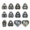 Transfronterizo nuevo europeo y americano gota de aceite mariposa gato ojos de serpiente aleación colgante DIY aretes collar joyería al por mayor