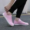 Nuevos Zapatos Transpirables Casuales de Suela Blanda con Punta Ancha para Cruce de Fronteras Zapatos Planos de Senderismo Hormas Anchas Zapatos Tejidos Fly Zapatos Deportivos para Parejas de Fitness