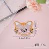 Patches Bordados de Animais de Desenho Animado, Patches Bordados de Coelho, Patches de Tecido Autoadesivos para Sapatos e Chapéus, Patches Decorativos para Reparo de Furos, Atacado do Fabricante