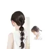 Trenzas de Peluca, Trenzas de Clip, Trenzas Largas, Trenzas de Cola de Pescado, Cabello Trenzado Estilo Perezoso, Trenzas de Peluca, Cola de Caballo