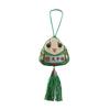 Sachets de Festival do Barco-Dragão Borla Triângulo Sacos de Zongzi Desenho Animado Presente Sachets de Ai Zongzi Pingente de Mão Acessórios para Carro