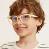 Gafas de Sol Cuadradas para Niños con Diseño de Dibujos Animados, Adecuadas para Edades 3-8, Lindas Gafas de Sol para Exteriores para Niñas, Gafas Fotocromáticas para Niñas