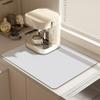 Estilo Simples Bancada de Cozinha Balcão Máquina de Café Tapete Anti-Manchas Mesa de Chá Vinho Tapete Absorvente Tapete de Isolamento Térmico para Fogão Suporte de Drenagem