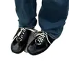 Versión en Stock~Zapatos de Entrenamiento Alemanes de Cuero Genuino Estilo Retro Simple con Aumento de Altura para Mujer, Tenis Casuales Versátiles, Zapatos Deportivos, Zapatos de Forrest Gump