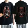Camiseta de Anime Japonés Black Clover Yami Sukehiro Doble Cara